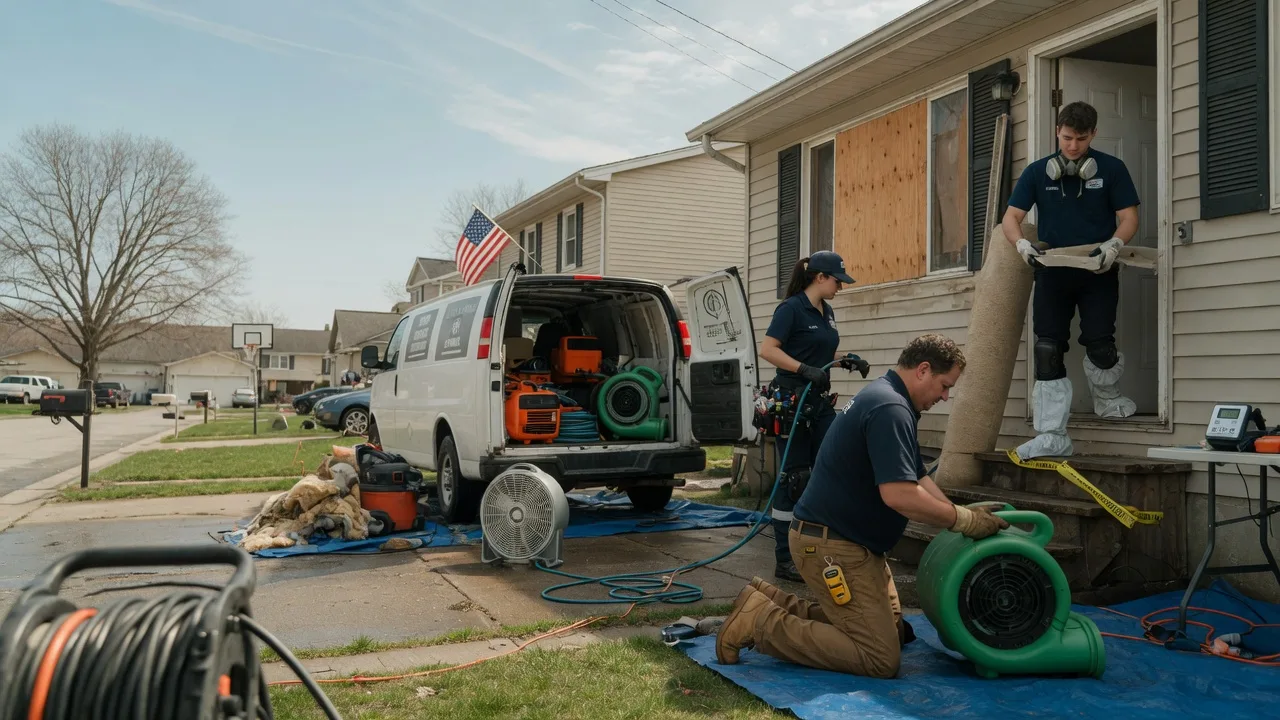 Water Damage Restoration in Wewoka, OK near me